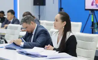 Обсуждение профилактики гендерного и бытового насилия на круглом столе с участием руководства Национального центра по правам человека