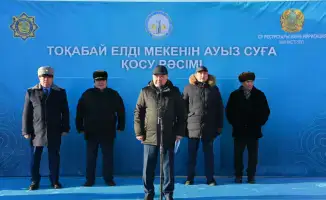 Токабай наполняется жизненной влагой: село подключено к водопроводу