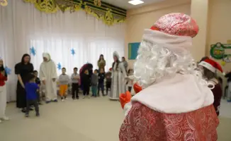 Новогодний утренник для особенных детей в Астане
