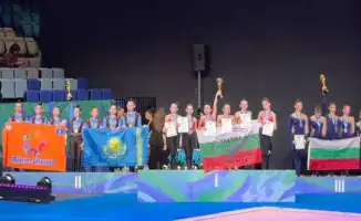 Казахстанские гимнастки завоевывают медали на международных турнирах
