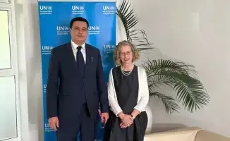 Обсуждение стратегического партнерства между Казахстаном и UNEP для решения экологических проблем в Центральной Азии