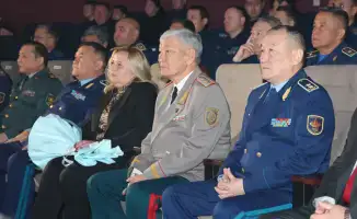 70-летие первого главнокомандующего Силами воздушной обороны Казахстана Копена Ахмадиева в Астане