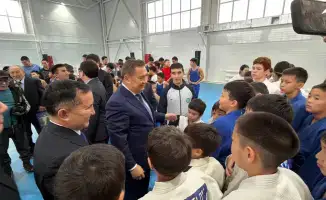 В Коргалжынском районе Акмолинской области открылся новый физкультурно-оздоровительный комплекс для занятий спортом