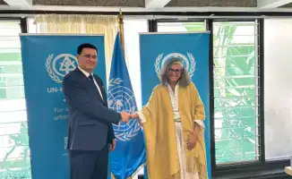 Вице-министр экологии обсудил вопросы устойчивости побережья Каспийского моря с Исполнительным директором ООН-Хабитат