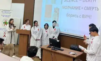 В Астане проходят мероприятия ко Всемирному дню борьбы со СПИДом: тестирование на ВИЧ и образовательные акции продолжаются