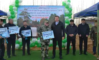 В Шалкарском районе передали автомобили и дроны лесникам