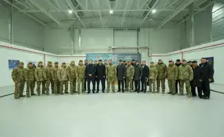 Первый авиаотряд МЧС Казахстана в Ұлытау