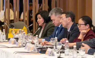 Обсуждение роли медиа и подходов к работе с агрессорами на конференции по противодействию бытовому насилию в Алматы