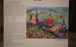 В Актау состоялась выставка работ победителей конкурса юных художников на тему 'Традиционные детские игры Тюркского мира'