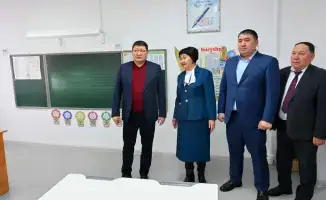 Капитальный ремонт средней школы Кызылкия в селе Тарлаулы: создание комфортной образовательной среды для детей