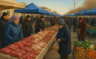 Фермеры Западно-Казахстанской области представили разнообразие мясной продукции на ярмарке