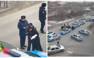 Спецоперация полиции в Актобе: жители в панике из-за перекрытия улиц