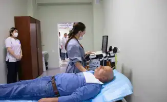 Министр здравоохранения посетила ЦРБ Енбекшиказаха