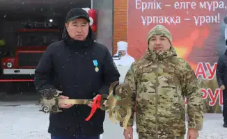 Новый пункт добровольных противопожарных формирований в Атасу: шаг к улучшению безопасности населения