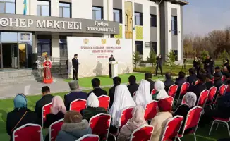 В Ордабасинском районе открыта новая музыкальная школа на 300 мест