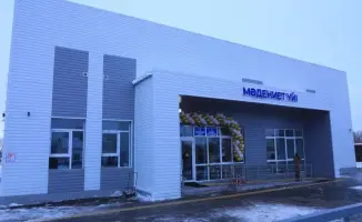 Новые школа и Дом культуры в Караганде