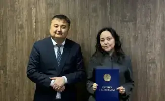 Награждение сотрудников за вклад в проект Узынагаш Отар и развитие дорожной инфраструктуры Казахстана