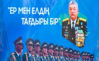 Чествование Мухтара Алтынбаева в Минобороны