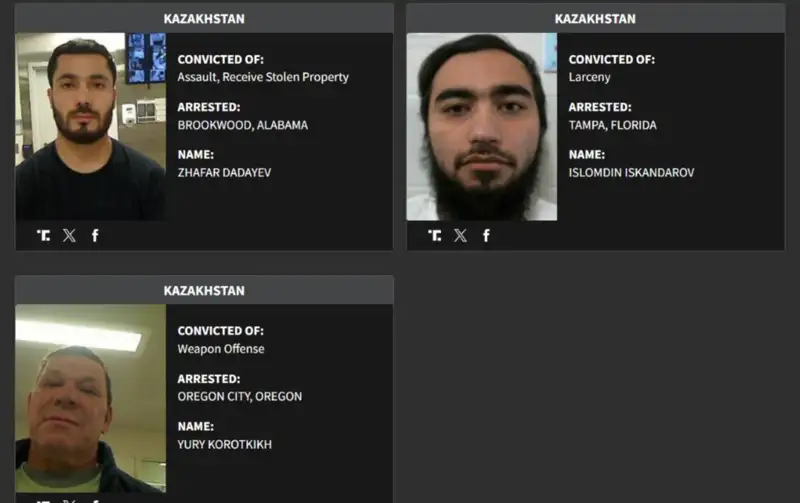 Скриншот с сайта dhs.gov