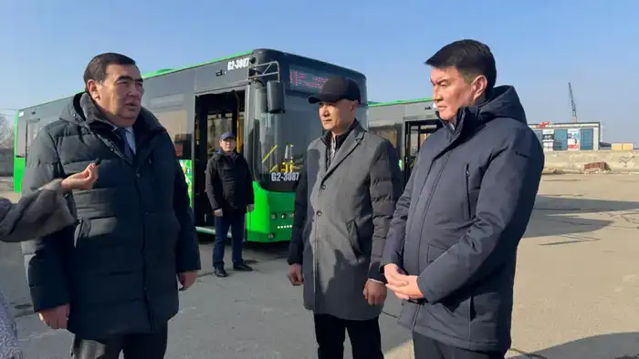Тараз встречает 10 новых автобусов: маршрут №31! Актобе