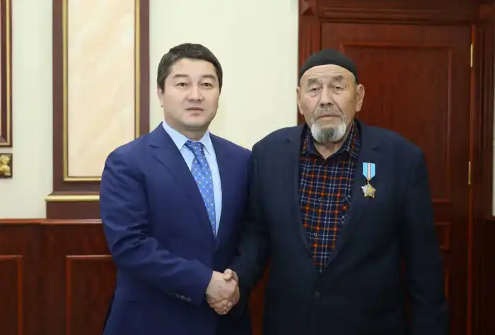 Награждение трудовых героев в Мангистауской области Актобе