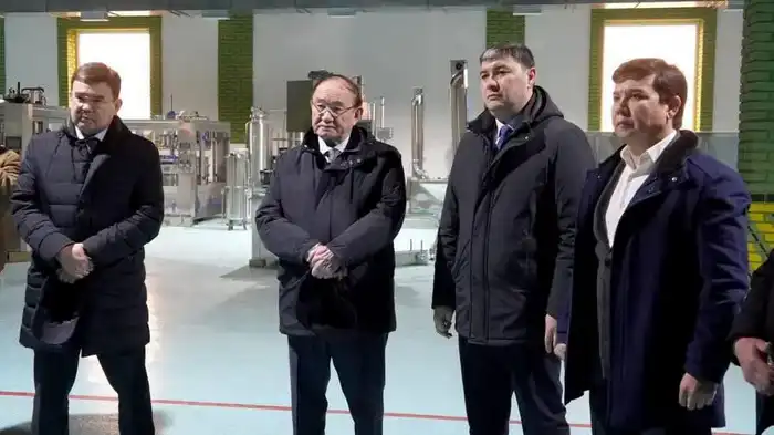 В Келесском районе завершено строительство завода по розливу минеральной воды стоимостью 2,5 млрд тенге Актобе