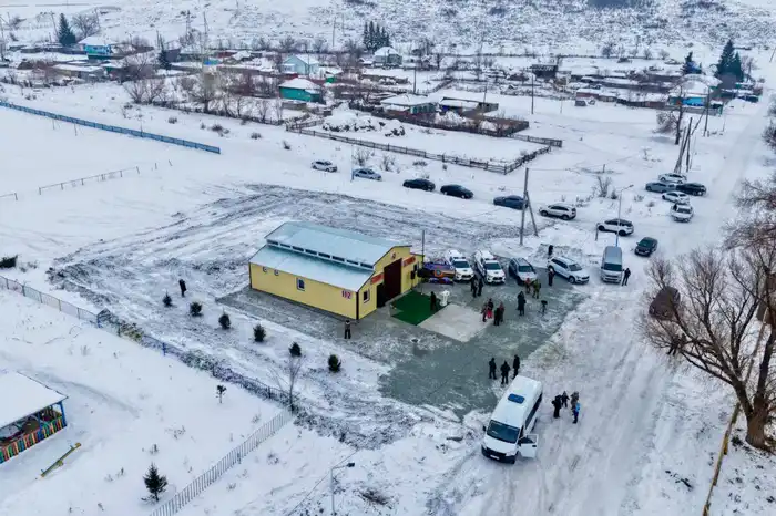 Открытие добровольного пожарного поста в селе Алтынбел для повышения безопасности Актобе