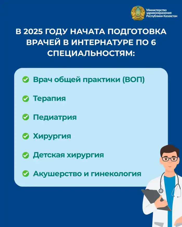 В КАЗАХСТАНЕ УСИЛИВАЕТСЯ ПОДГОТОВКА ВРАЧЕБНЫХ КАДРОВ ДЛЯ ПЕРВИЧНОГО ЗВЕНА ЗДРАВООХРАНЕНИЯ (4)