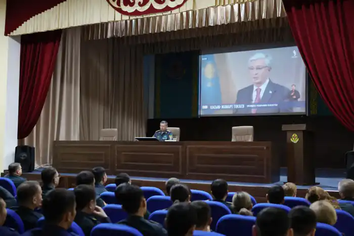 Начало нового учебного периода в Национальной гвардии МВД РК Актобе