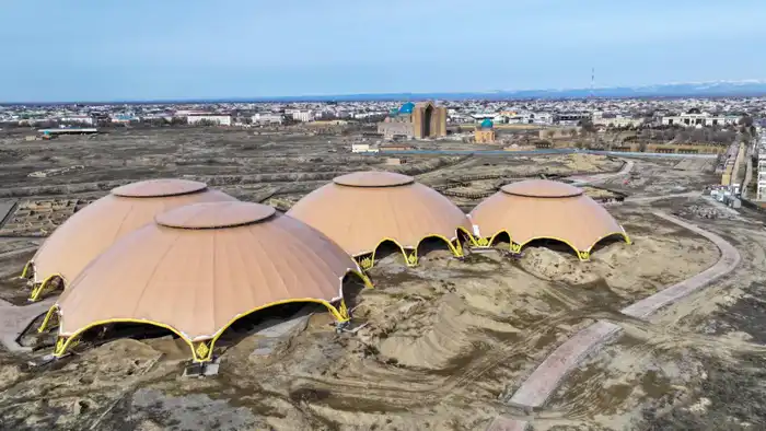 ТУРКЕСТАН: ОБСУДИЛИ ВОПРОСЫ БЛАГОУСТРОЙСТВА ТЕРРИТОРИИ ГОРОДИЩА КУЛЬТОБЕ (3)