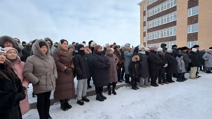 26 Families in Zeren-din District Celebrate the Receipt of New Apartments Актобе