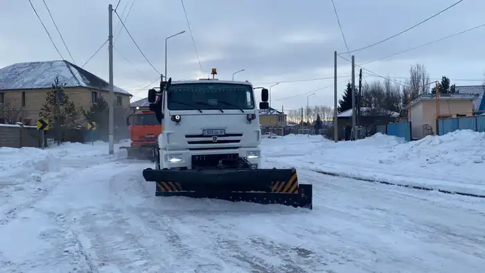 В Астане вывезли 2,8 млн кубометров снега с начала зимнего сезона Актобе