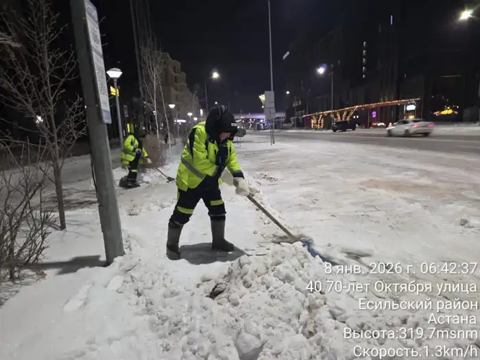 Астана mobilizes over 3,000 workers to combat heavy snowfall as winter sets in Актобе