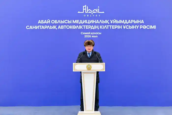 Станция скорой медицинской помощи Семей получает первые из 100 новых санитарных автомобилей для обновления автопарка Актобе