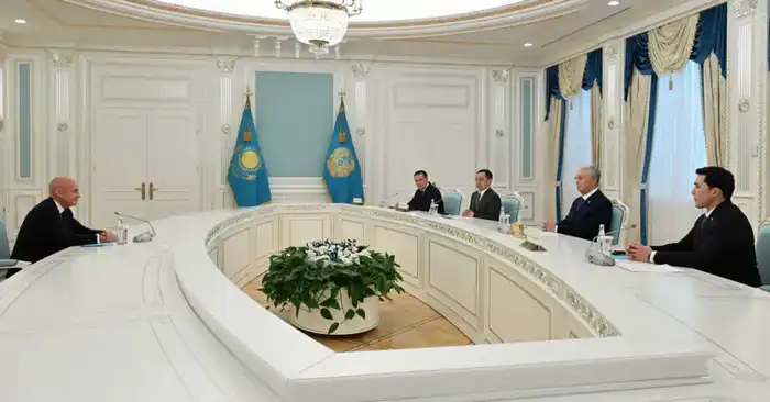 Глава государства принял президента Международной федерации лыжного спорта и сноуборда (FIS) Йохана Элиаша Актобе