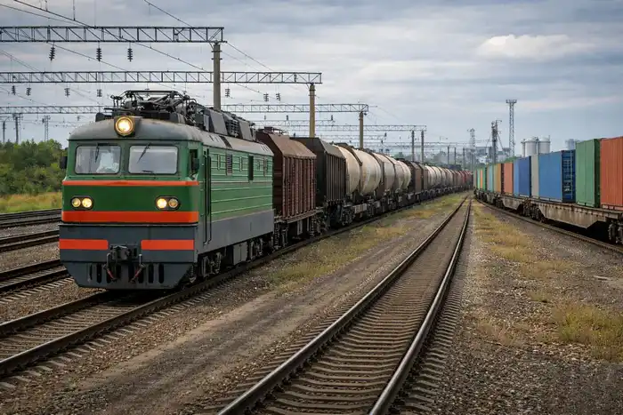 Железнодорожный транспорт демонстрирует устойчивый рост грузоперевозок Актобе