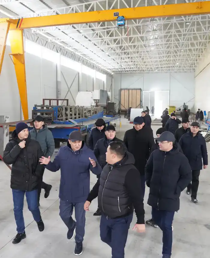 МАЛЫЙ ПРОМЫШЛЕННЫЙ ПАРК В ТУРКЕСТАНСКОЙ ОБЛАСТИ ПОПОЛНЯЕТСЯ СОВРЕМЕННЫМИ ПРОЕКТАМИ (8)