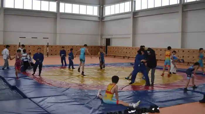 В Шалкарском районе Казахстана открыты два новых спортивных комплекса для развития массового спорта Актобе