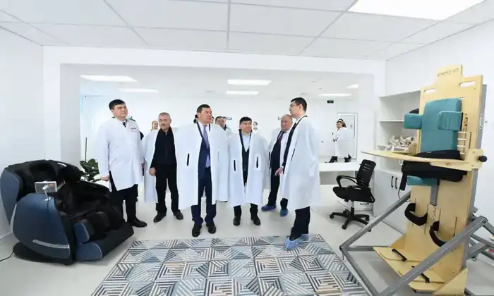 В АРАЛЬСКОЙ РАЙОННОЙ БОЛЬНИЦЕ ЗА СЧЕТ ВОЗВРАЩЁННЫХ АКТИВОВ ПОСТРОЕНО ИНФЕКЦИОННОЕ ОТДЕЛЕНИЕ (4)