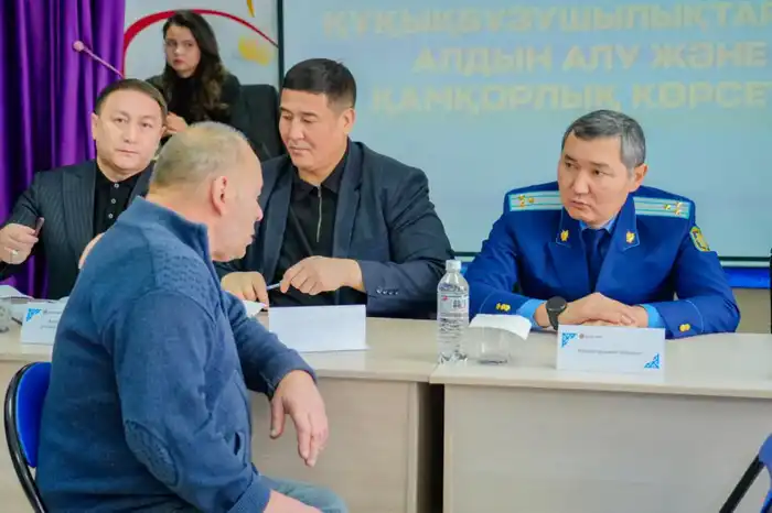 Прокуратура Астаны провела юридические консультации для граждан центра ресоциализации, обработав 100 обращений Актобе