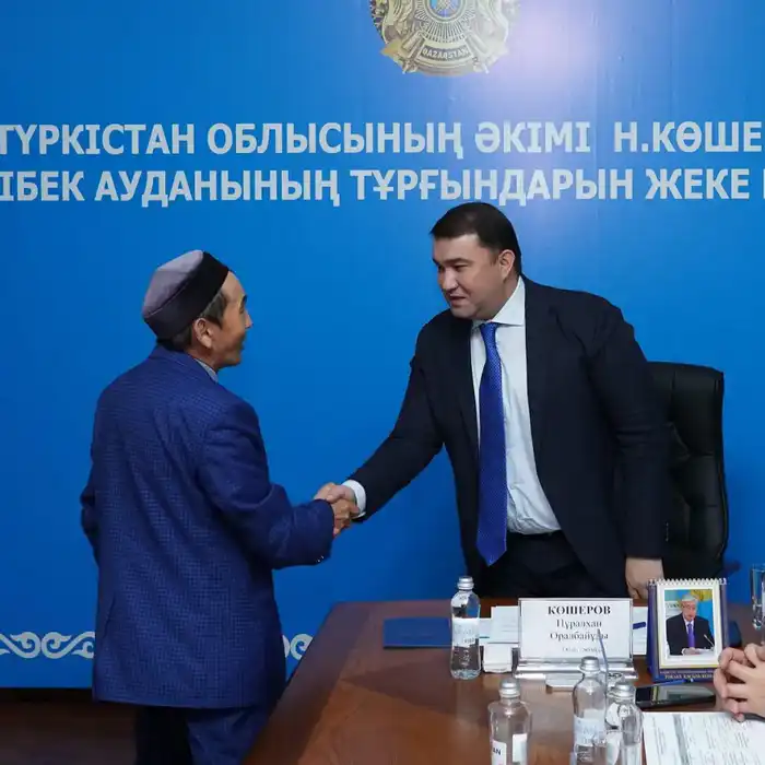 78 встреч с жителями в Туркестанской области Актобе