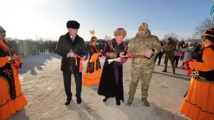 Новое пожарное депо открылось в районе Маркаколь ВКО Актобе