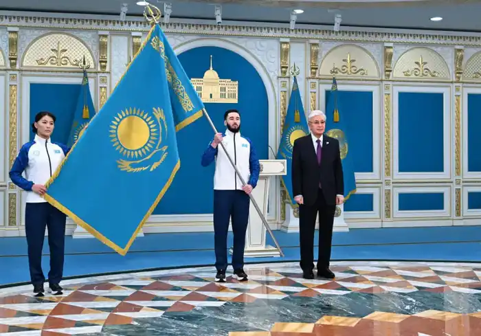 Казахстан на Олимпиаде: флаг в руках чемпионов! Актобе