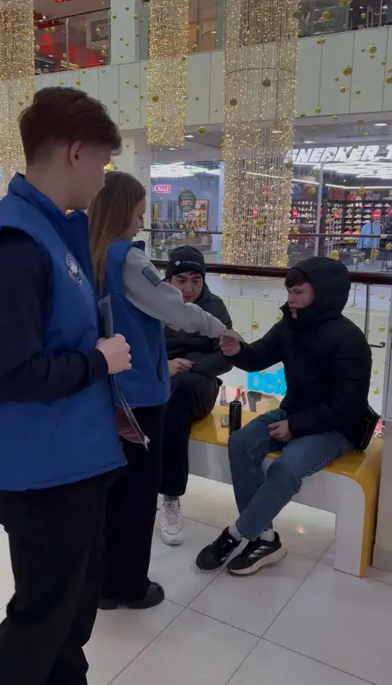 Экологический интерактив молодёжи в Костанае в рамках Таза Қазақстан Актобе