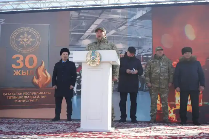 Новое пожарное депо открылось в Кегене Актобе