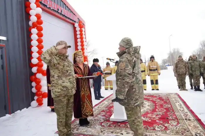 Открытие пожарного поста в селе Шолпан: шаг к повышению безопасности местных жителей Актобе