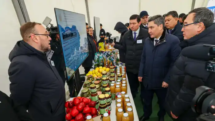 Премьер-министр посетил ряд предприятий Алматинской области и ознакомился с объемами привлеченных инвестиций (8)
