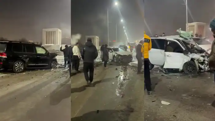 Трагедия на мосту Сарайшык в Астане: Замминистра внутренних дел прокомментировал аварию, унесшую жизни двух человек Актобе