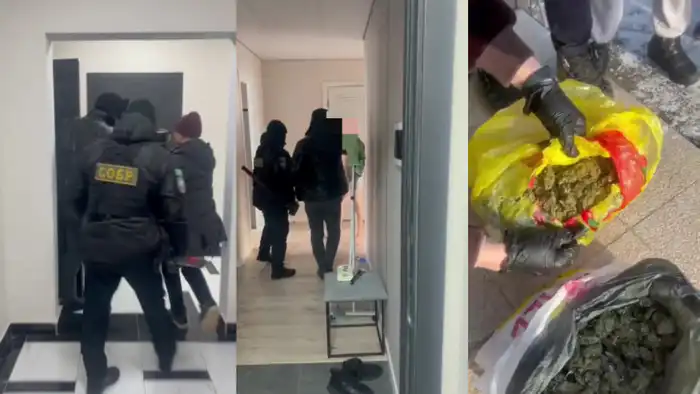 Попытка избавиться от 3 кг марихуаны в Астане обернулась штурмом квартиры: полицейские задержали наркозависимого Актобе