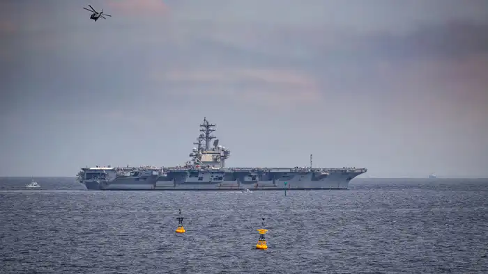 США усиливают военное присутствие у берегов Ирана: Трамп утверждает, что Тегеран ищет возможности для переговоров Актобе